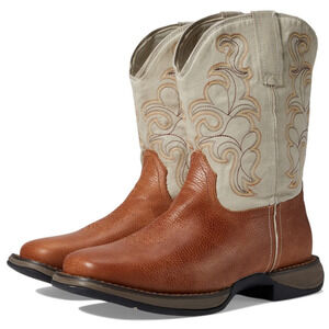 Roper Wilder Embroidered Square Toe Pull On Cowboy Mens Boot Size 9 D Casual